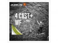 Code di topo Guideline 4 Cast+ WF4F Bright Olive/Cool Grey 25m / 82ft - #4 Float