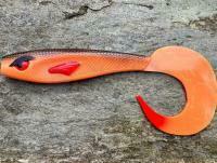 Esca Great Fish Rocky Twister Slim 15cm - toxic pumpkin