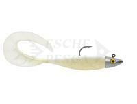 Esche Delalande Zand Curly 12cm + jig head 14g - 154 - GALACTIC WHITE