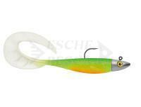 Esche Delalande Zand Curly 12cm + jig head 14g - 66 - FIRE TIGER PAIL