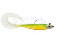 Esche Delalande Zand Curly 12cm + jig head 14g - 99 - FIRE TIGER