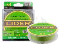 Trecciato Fishing Empire Lider X4 100m green - 0.16mm