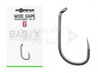 Ami Korda Basix Wide Gape Barbed - #6