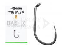 Ami Korda Basix Wide Gape Barbless - #8