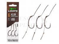 Ami Korda Loop Rigs Klor Micro Barbed #6 30lb 13kg 3pcs