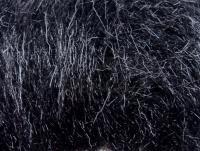 Hareline Dubbin Ripple Ice Hair 4 Inch - #11 Black