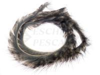 Hends Zonker Strip Muskrat 1.5mm - Natural - Black tip