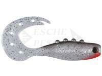 Dragon Soft bait Hitman 10cm - Pearl/Black | Red/Silver glitter
