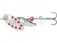 Esca Savage Gear Sticklebait Spinner #2 7.3g - Dirty Silver Red