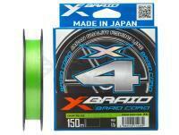 Trecciato YGK X-Braid Braid Cord X4 150m - #0.8/0.148mm 14lb/6.3kg