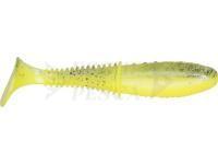 Esche siliconich Dragon Invader Pro 10cm - Super Yellow/Clear - black glitter