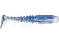 Esche siliconich Dragon Invader Pro  5cm - White/Clear - blue glitter