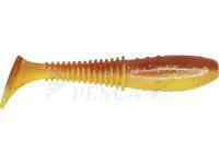 Esche siliconich Dragon Invader Pro  7.5cm - Chartreuse/Mot.oil - black/silver glitter