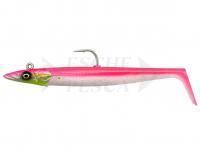 Esca Siliconicha Savage Gear Sandeel V2 18cm 86g 2+1pcs - Pink Pearl Silver