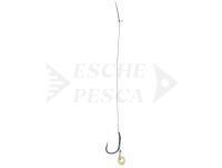 Mikado Method Feeder Rigs X-Tra Strong with rubber 10cm - #12