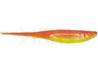 Esche siliconich Dragon Jerky PRO 12,5cm - Chartreusse / Orange Fluo