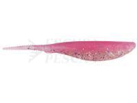 Esche siliconich Dragon Jerky PRO 15cm - Clear / Pink - Silver/Violet glitter