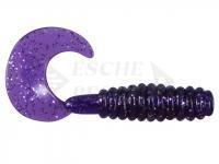 Esche siliconich Dragon Jumper 2,5cm Violet - silver glitter