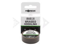 Korda Basix Braided Hooklink Camo Green 10m 18lb 8.2kg