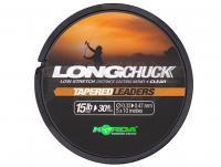Monofilo Korda LongChuck Tapered Leaders Clear 15-30lb/0.33-0.47mm 5x10m