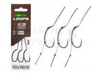 Ami Korda Loop Rigs Klor Barbless #2B 50lb 22kg 3pcs