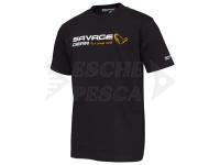 Savage Gear Signature Logo T-Shirt Black Ink - M