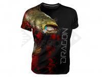 Breathable T-shirt Dragon - catfisch black XXL