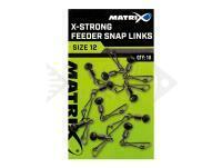 X-Strong Feeder Bead Snap Links Size 12
