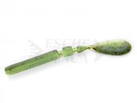 Esche siliconich Lake Fork LFT Hyper Worm 6in - Watermelon Seed Chartreuse Pepper