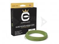 Fly line Cortland Euro Nymph Mono Core | Gecko Green | 90ft | LEVEL .017