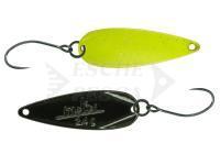 Cucchiaino ondulante trota Molix Lover Area Spoon 1.8 g (1/16 oz) - 332 Chartreuse Top / Black
