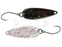 Cucchiaino ondulante trota Molix Lover Area Spoon 1.8 g (1/16 oz) - 339 Black Red Flk / White Splatter