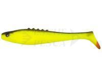 Esche siliconich Dragon Lunatic 7.5cm SUPER YELLOW/BLACK - red tail