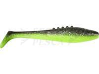 Esche siliconich Dragon Lunatic Pro 7.5cm - Chartreuse/Black | Silver Glitter