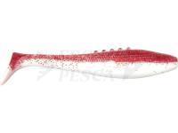 Esche siliconich Dragon Lunatic Pro 7,5cm - White/Clear | Red Glitter