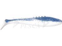 Esche siliconich Dragon Lunatic Pro 8.5cm - White/Clear | Blue Glitter
