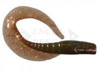 Esche siliconich Dragon Maggot 5cm Motor Oil - red glitter