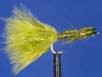 Mosca Marabou Damsel Nymph Olive no. 10