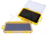 Boîte Meiho Slit Form J Foam Insert Case  - Clear / Yellow