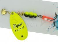 Cucchiaino rotante Mepps Aglia Fluo #4 | 9g - Chartreuse