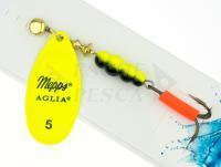 Cucchiaino rotante Mepps Aglia Fluo #5 | 13g - Chartreuse