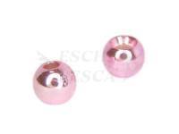 Metalic Pink beads 3,8mm