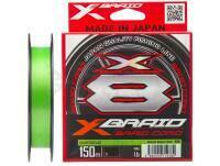 Trecciato YGK X-Braid Braid Cord X8 150m - #1.2/0.185mm 25lb/11.2kg