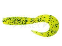 Esche siliconich Fishup Mighty Grub 3.5ich | 90mm - Flo Chartreuse/Green