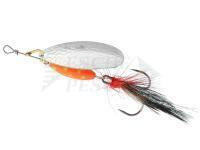 Cucchiaino rotante Mikado M-GRUB #2 7g - Silver / Red Tiger