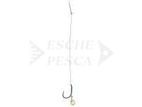 Mikado Method Feeder Rigs Barbless X-Tra Strong with rubber 10cm - #10