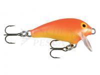 Esca Rapala Mini Fat Rap 3cm - Gold Fluorescent Red