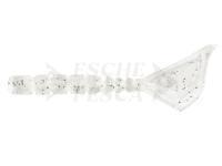 Esche Mustad AJI Worm Hila-Hila 1.7" 4.3cm - Clear Silver Glitter