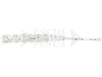 Esche Mustad AJI Worm Plu-Plu 2" 5cm - Clear Silver Glitter