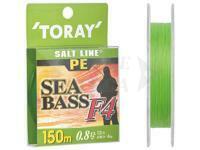 Trecciato Toray Salt Line Sea Bass F4 150m #1.0